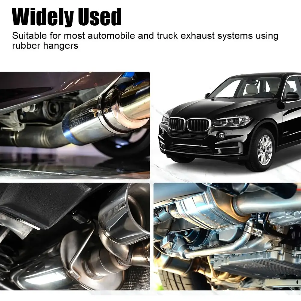 Pinze in gomma per tubi di scarico per auto Installa lo smontaggio Strumenti per la rimozione della guarnizione del gancio di scarico Strumenti per garage con estrattore portatile