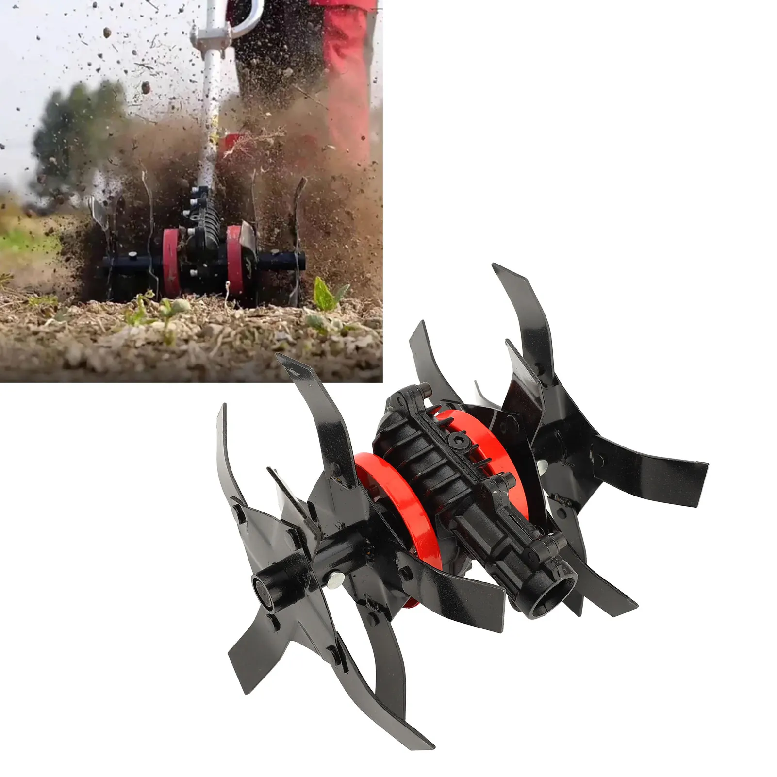 

Колесо для культиватора 2-в-1, многофункциональное, для газонокосилок, прочное, для электрического культиватора, для кошения и рыхления, 28 мм, 9 зубьев