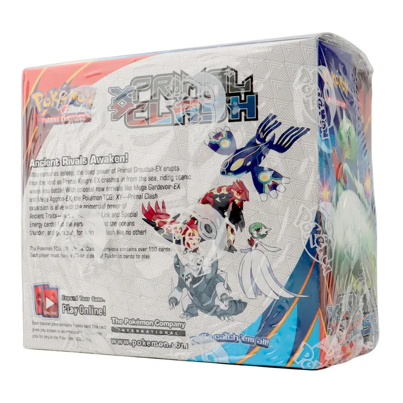 360Pcs English version Pokémon TCG XY: Primal Clash Booster Box Pokemon Cards 36 Pack Box