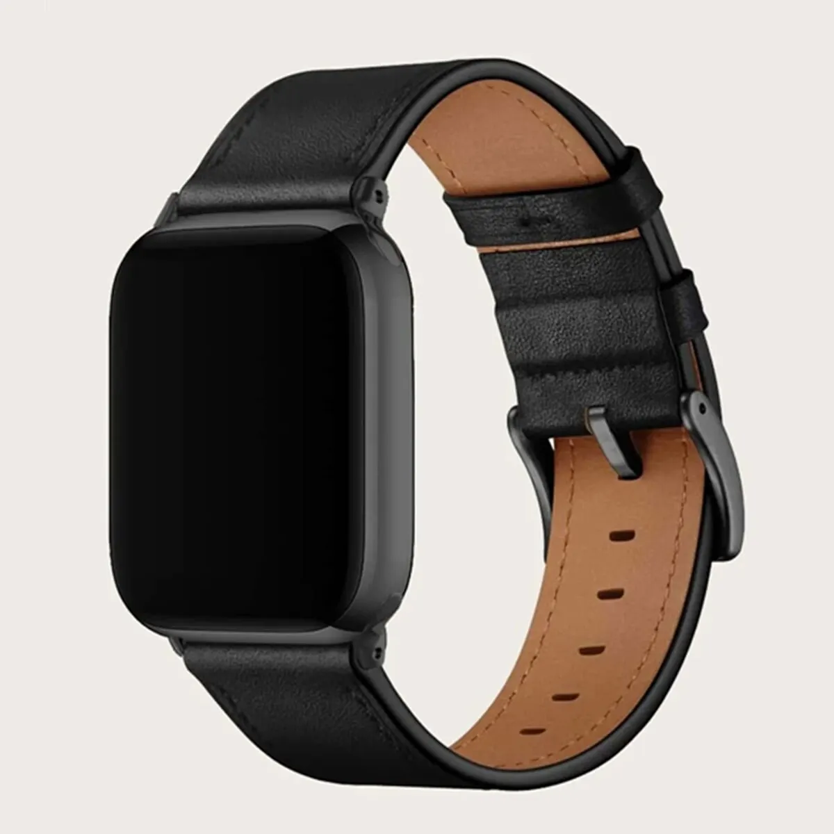 Leather Strap for Apple Watch Band 44mm 40mm 42mm 38mm 49mm 45mm Watchband for IWatch Series 8 7 6 5 4 3 SE