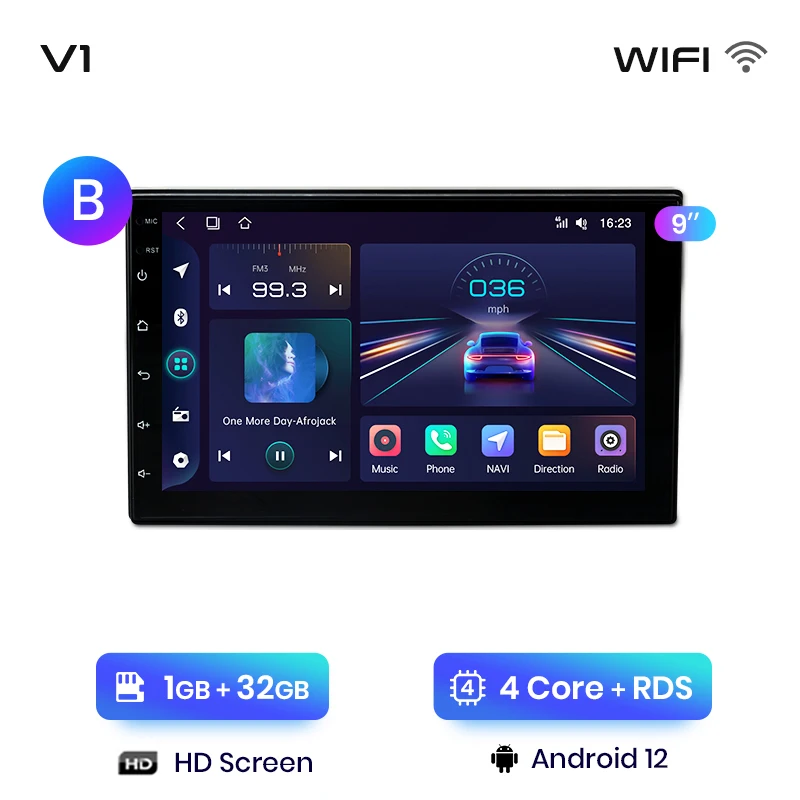 JUNSUN V1 AI Voice Wireless CarPlay Android Auto Radio Universal para VW Volkswagen Nissan Toyota Hyundai 4G GPS multimídia