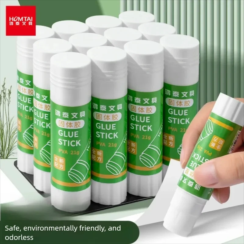 High Viscosity White PVA Glue Stick for Handmade Art Office Stationery Student Rotate out Adhesive for Crafts And Projects