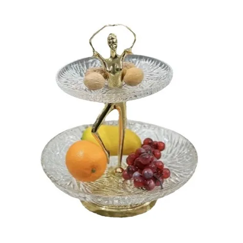 

Creative ballet girl fruit plate, light luxury home use, living room coffee table fruit plate