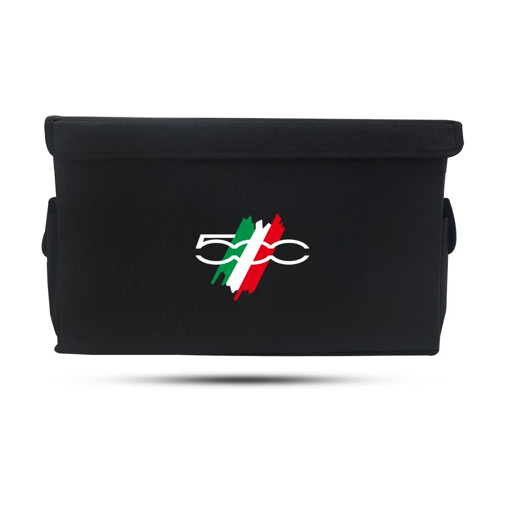 Multipurpose Collapsible Car Trunk Storage Box Bag For Fiat 500 500 L 500 S 500C 500E 500L 500S 500X 500C 500E Car Accessories