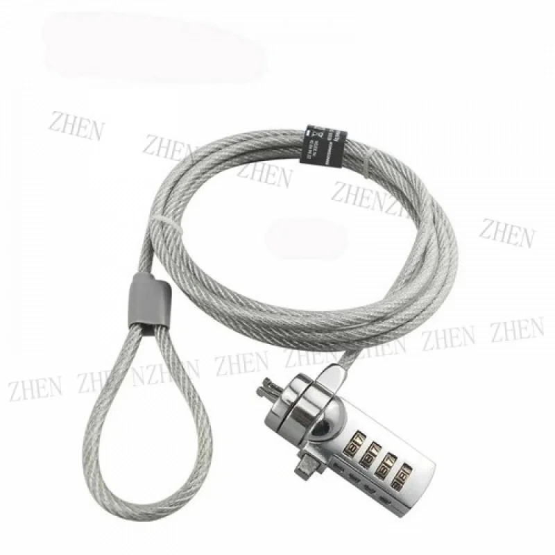 Y Y Laptop Computer Lock Wire Cable 1.5M Password Type for HP Lenovo Dell Notebook
