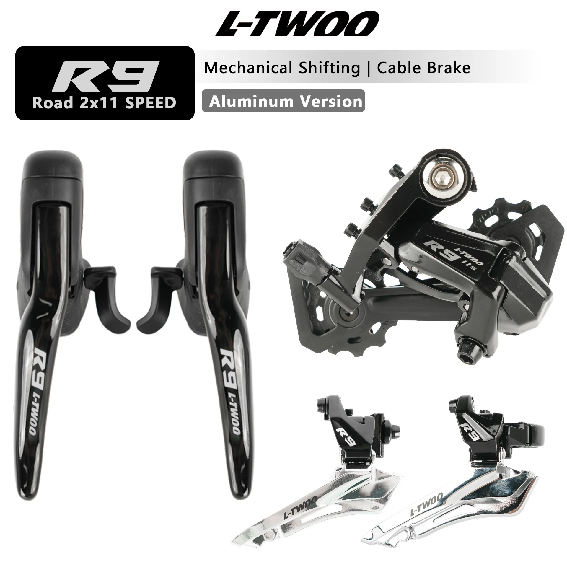 LTWOO R9 Cable Brake 2x11 Speed 22S Road Groupset Mechanical
