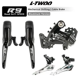 LTWOO R9 Cable Brake 2x11 Speed 22S Road Groupset Mechanical Shifter Front Rear Derailleur Fit 5800 R7000