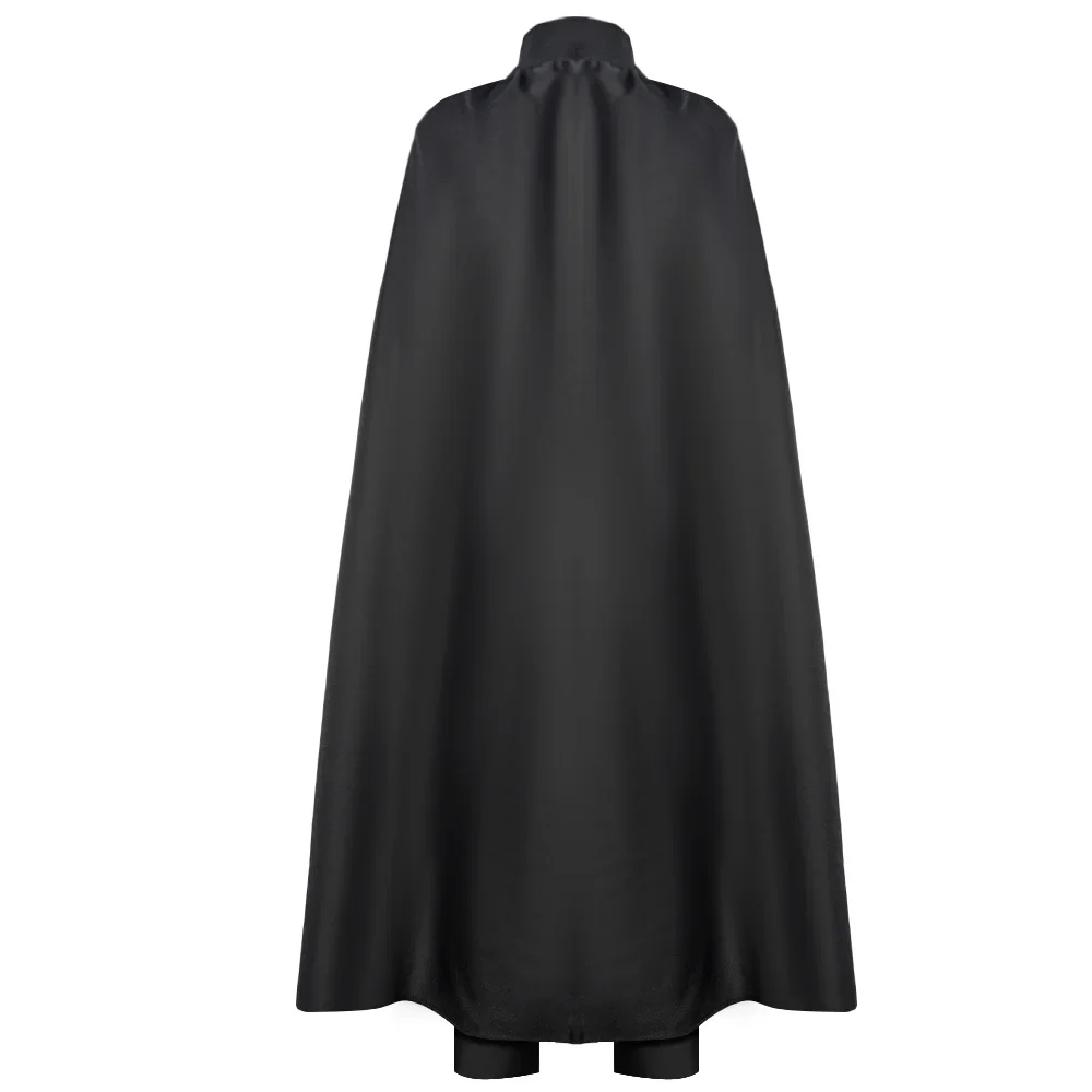 

2026Carnival Suit V for Vendetta Black Killer Suit Cosplay Costume with Cloak Suit Set Halloween Christmas Carnival Party Outfit