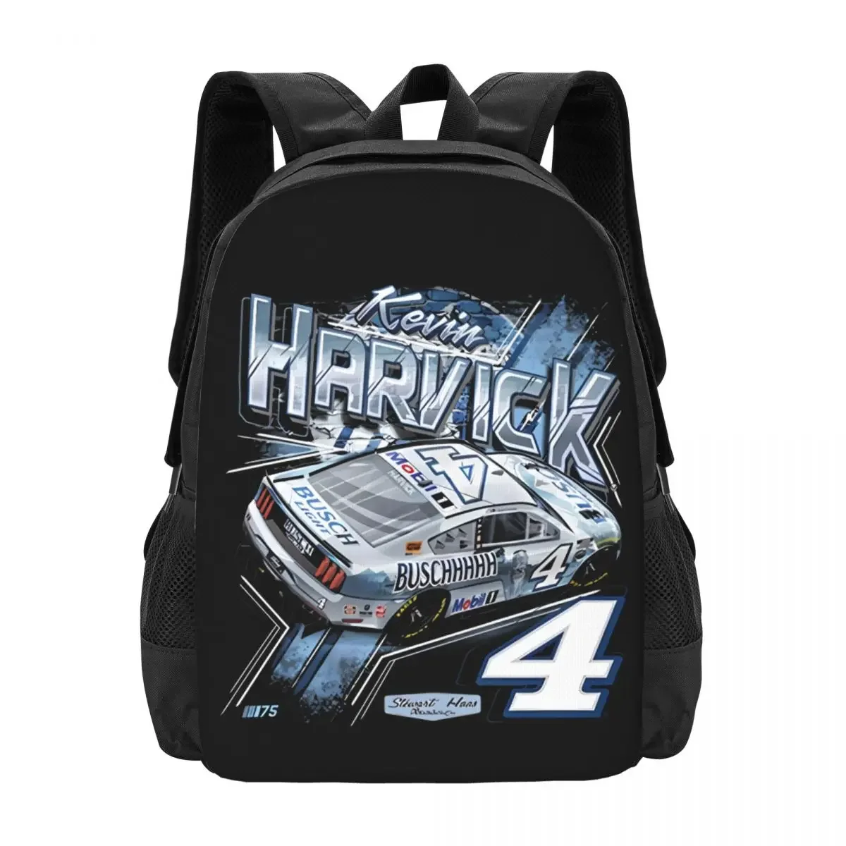 Kevin Harvick 4 Travel Laptop Backpack, Business College School Computer Bag Gift for Men & Women