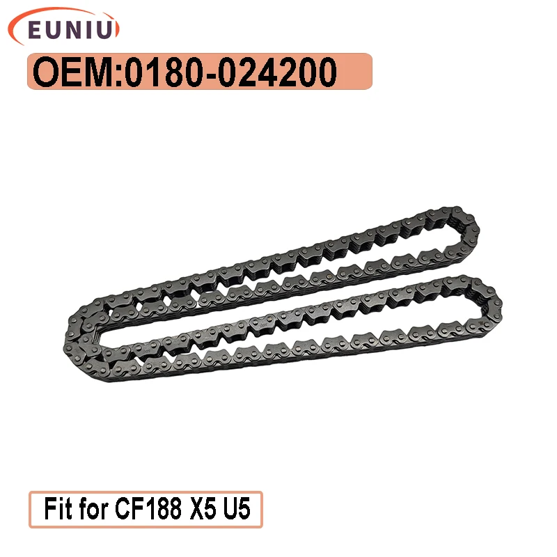 Timing Chain 124L For CF 0180-024200 ATV UTV SSV Accessories CF 400 450 400S 450S 450L 450L CF400ATR CF400AU