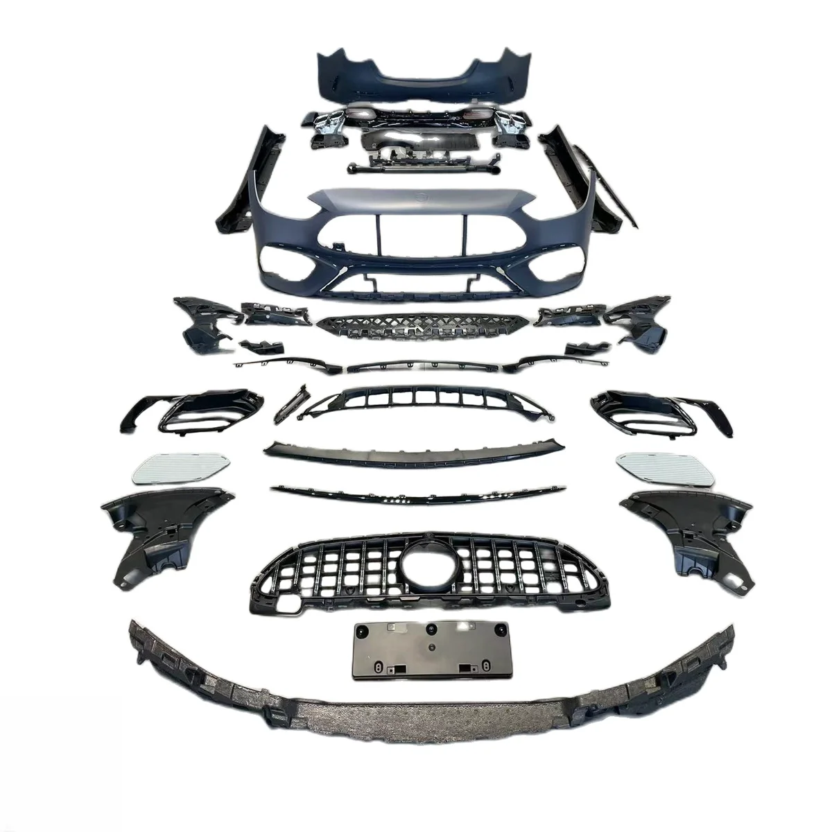 

Factory Hot Selling For C-class W206 body kit C63 body kit Hot selling Front bumper Combination Lip