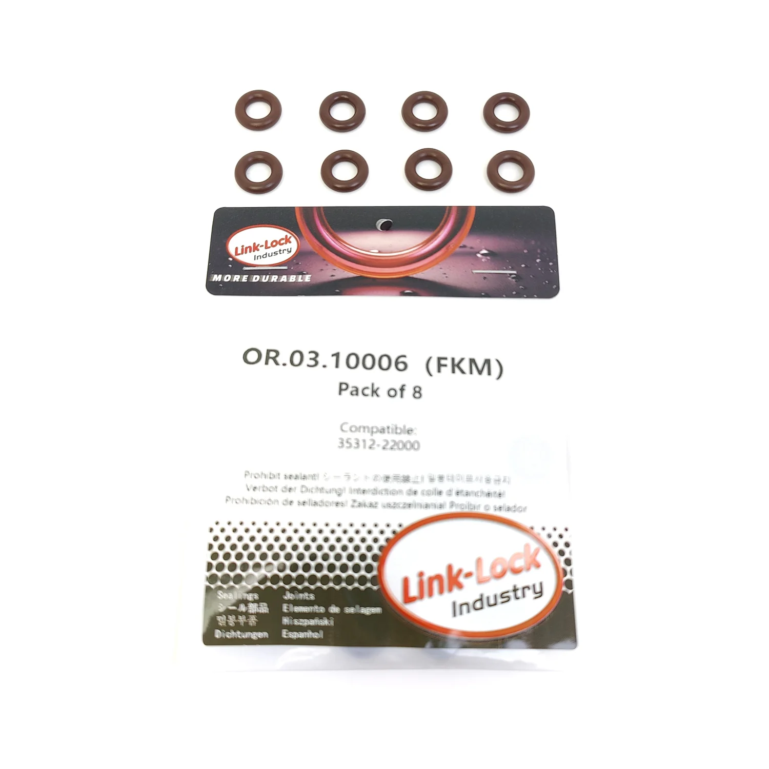 LINK-LOCK 8PCS OR.0…