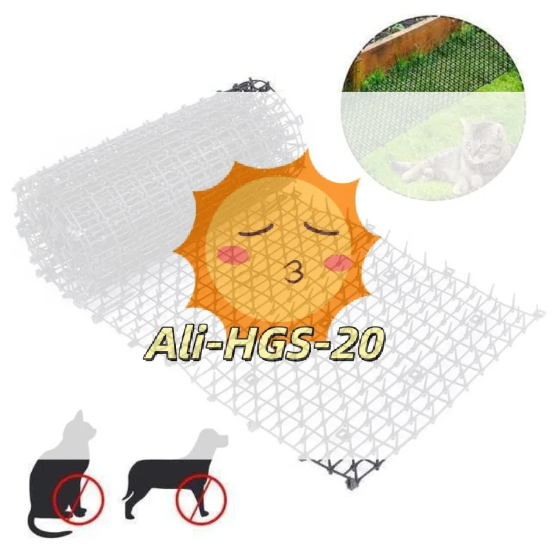 

Dog Cat Scat Car Animal Deterrent Repellent Plastic Scarer Spike Tool Polypropylene Anti Cat Mat Household Garden Tools