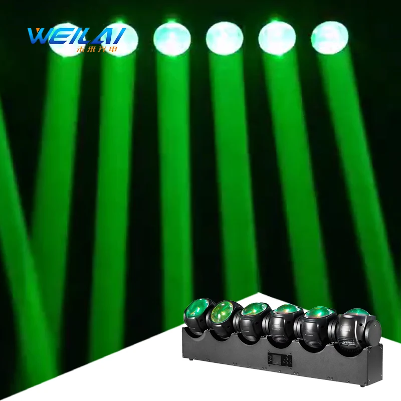 Neuestes Design 6X40W/60W LED Vollfarb-Moving-Head-Licht Matrixlicht Tornado Beam Light