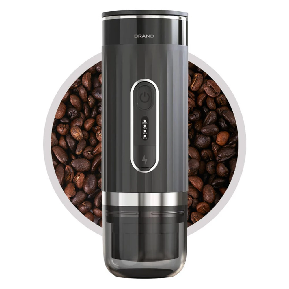 3 in1 Portable Coffee Maker Travel Coffee Maker Compatible with Capsule & Ground Coffee Capsules Coffee Maker for Home Office RV