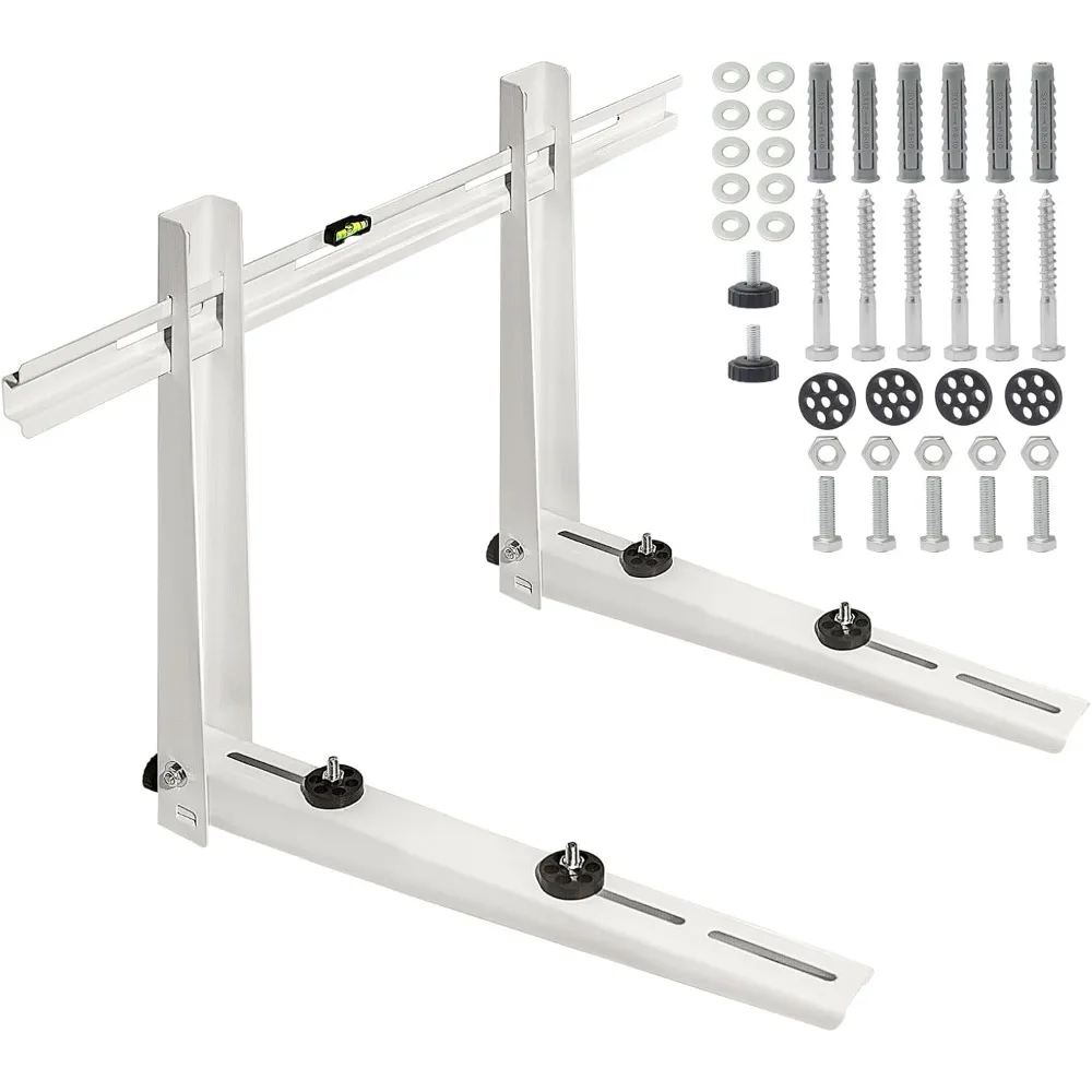

Wall Mount Bracket for 9000-36000 BTU Mini Split Heat Pump Unit Foldable Heavy Duty Support