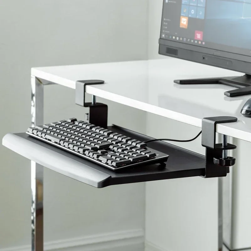 Computer keyboard bracket No punching, drawer holder, desk storage