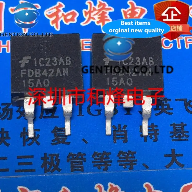 

10PCS FDB42AN15AO TO-263 150V 35A in stock 100% new and original