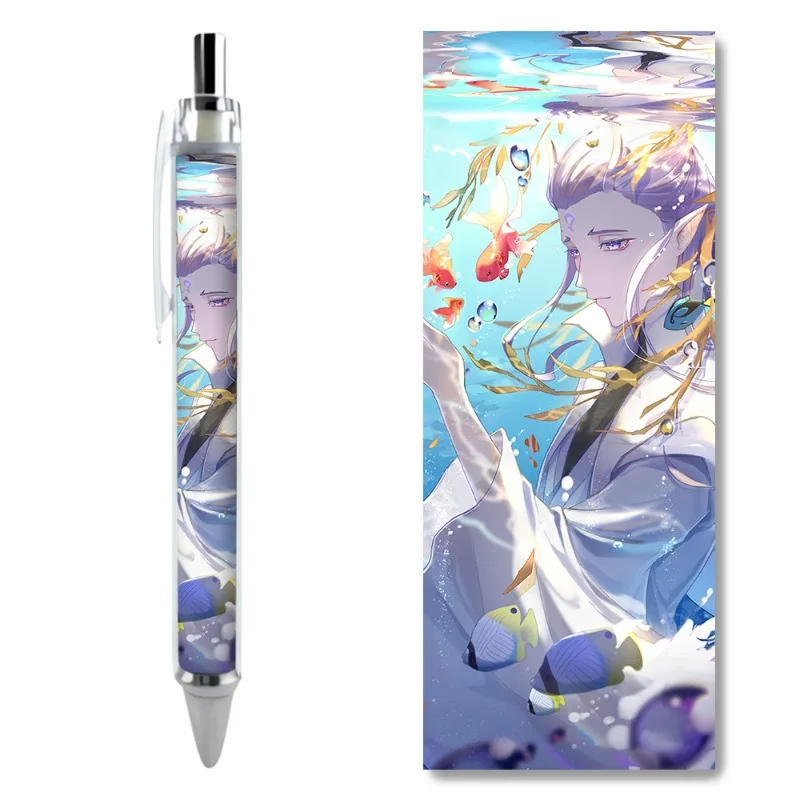 2/4PCS Ne Zha 2 Customized Exquisite Patterns of Neutral Pens Around Popular Anime Movies Pretty Stationery School Supplies