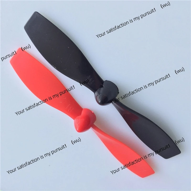 4-Piece K155Y 75mm Helicopter Homemade Plastic Propeller for Model Motorized DC Motor