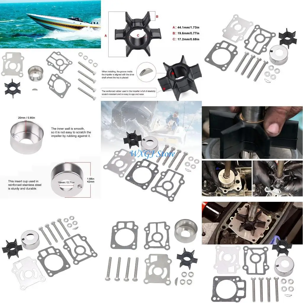 

37JE Water Repair Solution 361-87322-0 361-87322-0M 25HP to 40HP for M25C3 M30A3