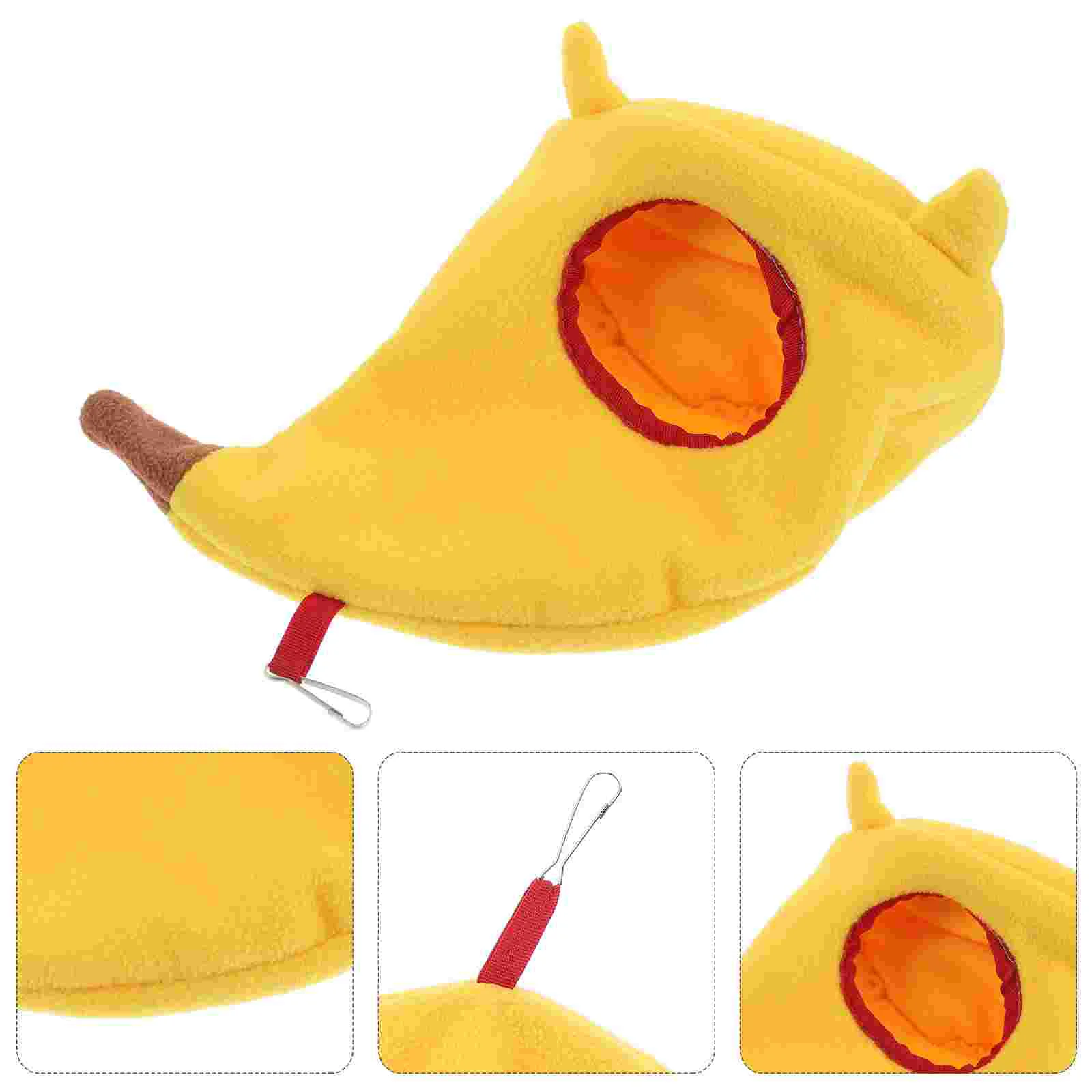 

Sleeping Bag Bird's Nest Dwarf Hamster Toys Small Animal Cage Sack Ferret Accessories Carrier Parrot Natural