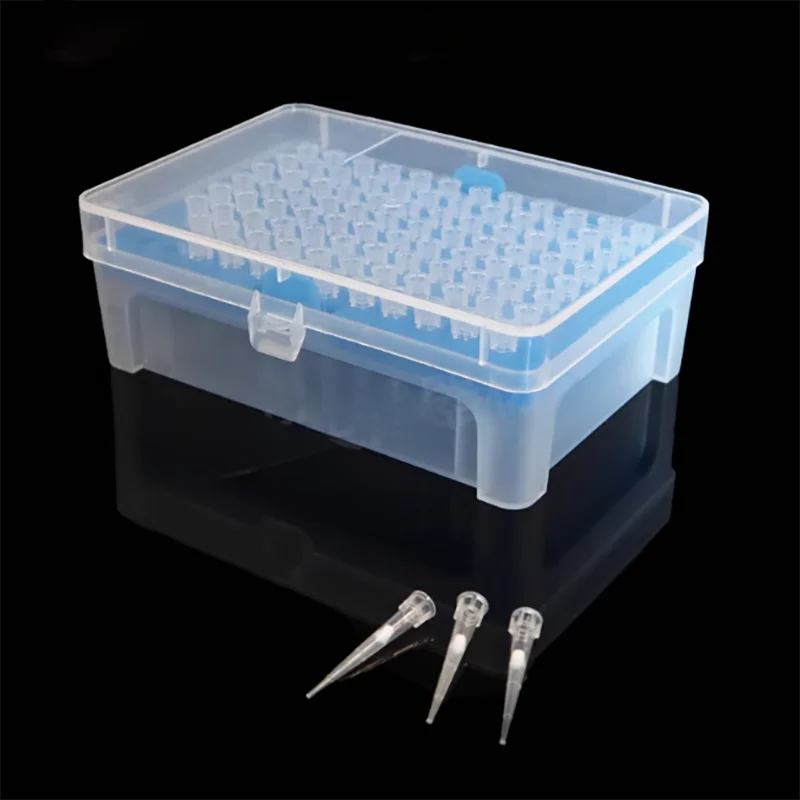 Boxed filter element suction head pipette tip 10ul length 20 50 100 200 1ml plastic sealing and sterilization