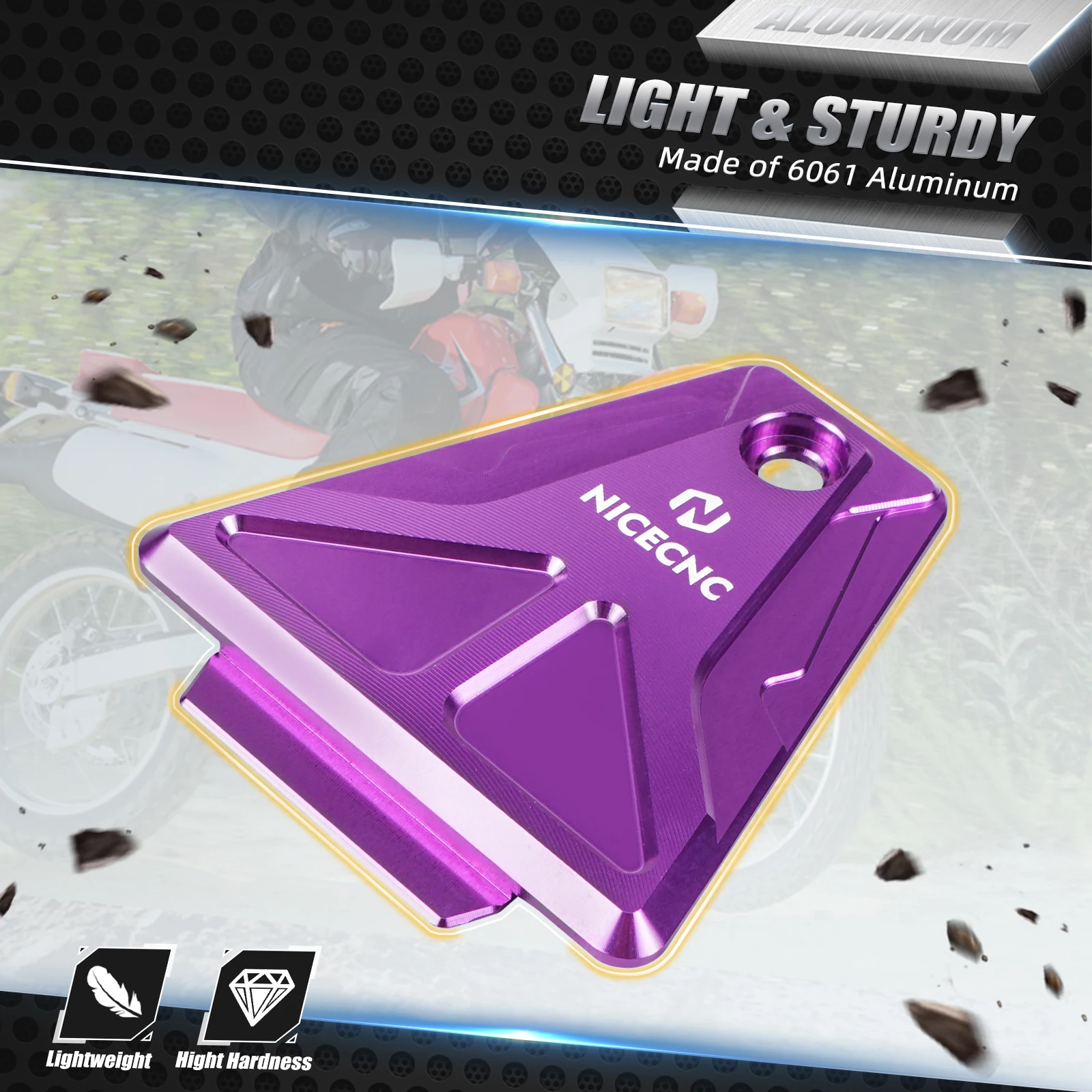 Motocross For Surron light bee X / S / L1E Segway X160 Segway X260 Sur-ron light bee X light bee S Aluminum Horn Cover Gap Cover