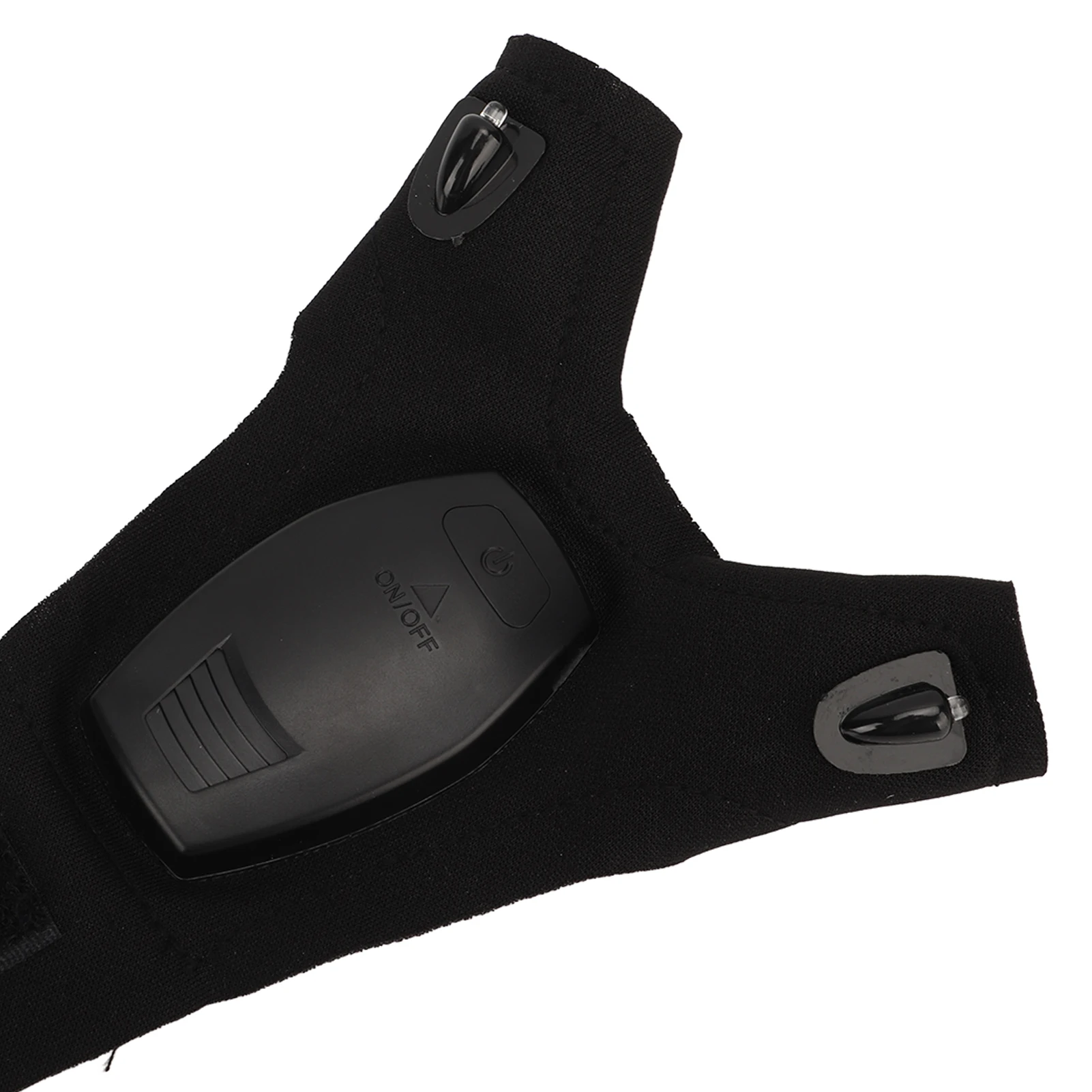 ZK30 Taschenlampen-Handschuhe, wiederaufladbar, atmungsaktiv, fingerlos, freihändig, LED-Licht-Handschuhe zum Angeln, Radfahren, 1 Paar Box-Typ – Detail 3