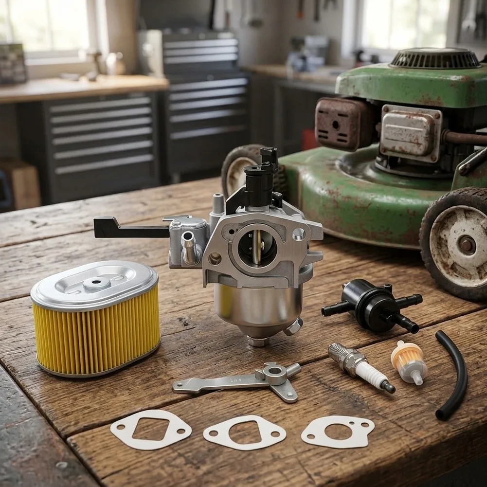 Engine Fuel Mixer 15*15*10cm 19mm Carburetor 45 Degree Inlet Metal Construction Upward Curve Design High Fuel Flow