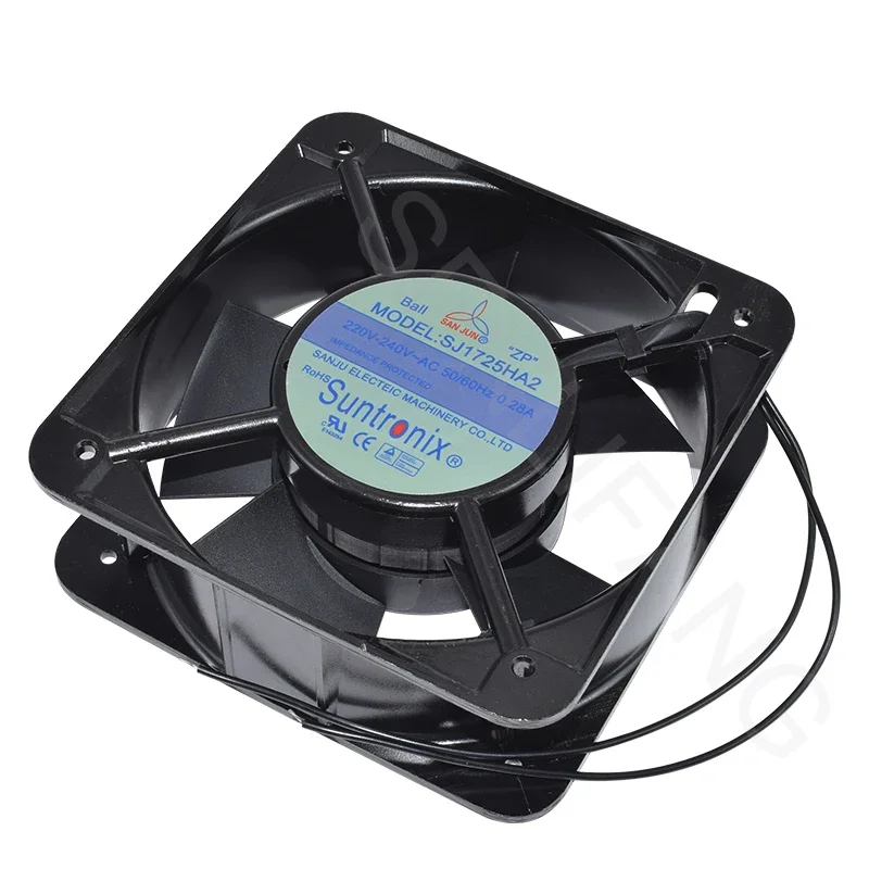 15CM Fan New For SAN JUN SJ1725HA2 220V -240V 0.28A High Temperature 150*150*50MM 2Lines Cooling