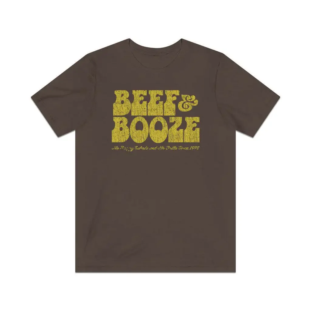 

Beef & Booze 1978 Vintage Men's T-Shirt