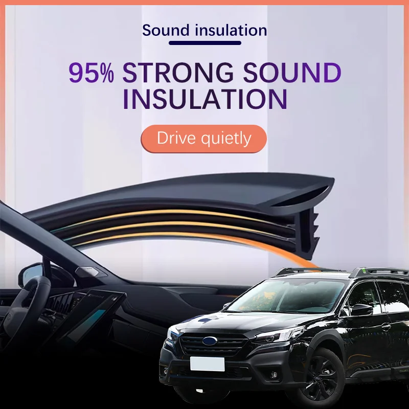 

Car Dashboard Sealing Strip Interior Auto Noise Sound Insulation Rubber Trim Weatherstrip Car Accessories For Subaru Outback