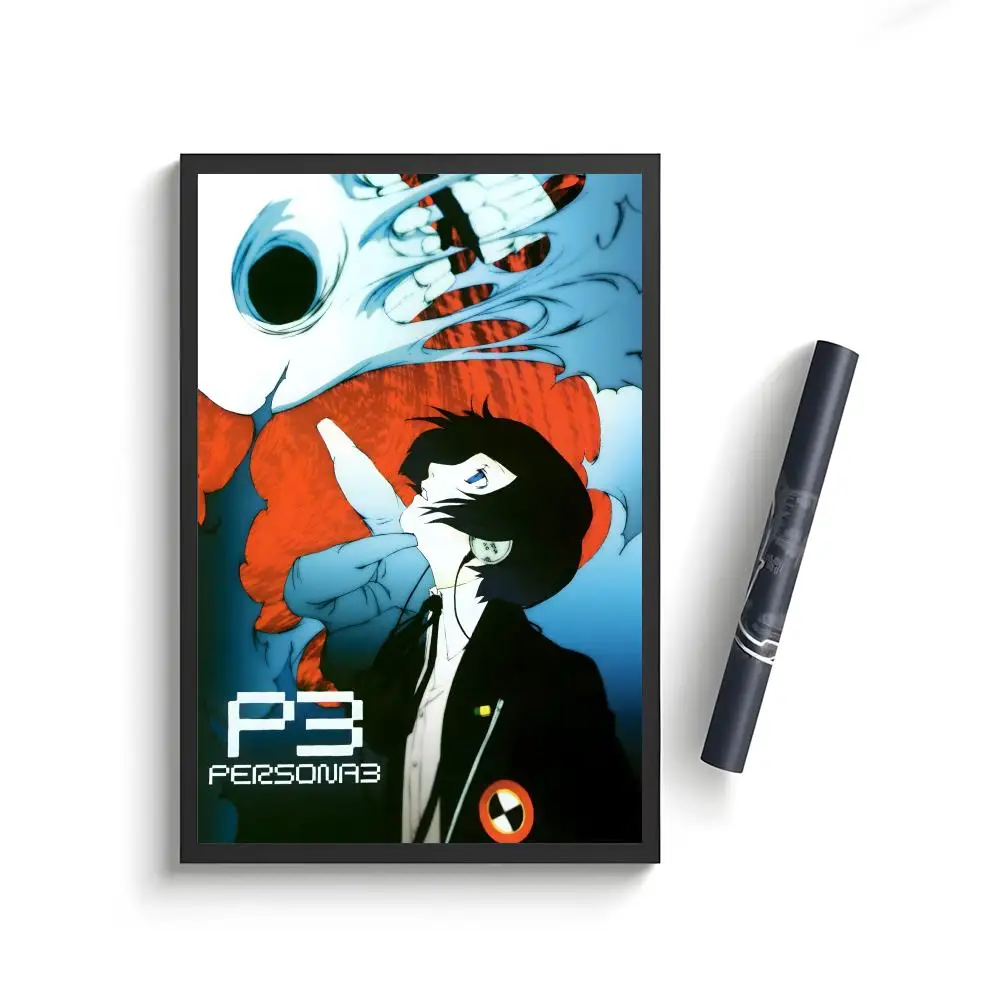 Game P-Persona 3 Reload Poster, Wandkunstdruck, geeignet für Wohnzimmer, Schlafzimmer, Bar, Salon, Heimdekoration, Geschenk – Detail 5
