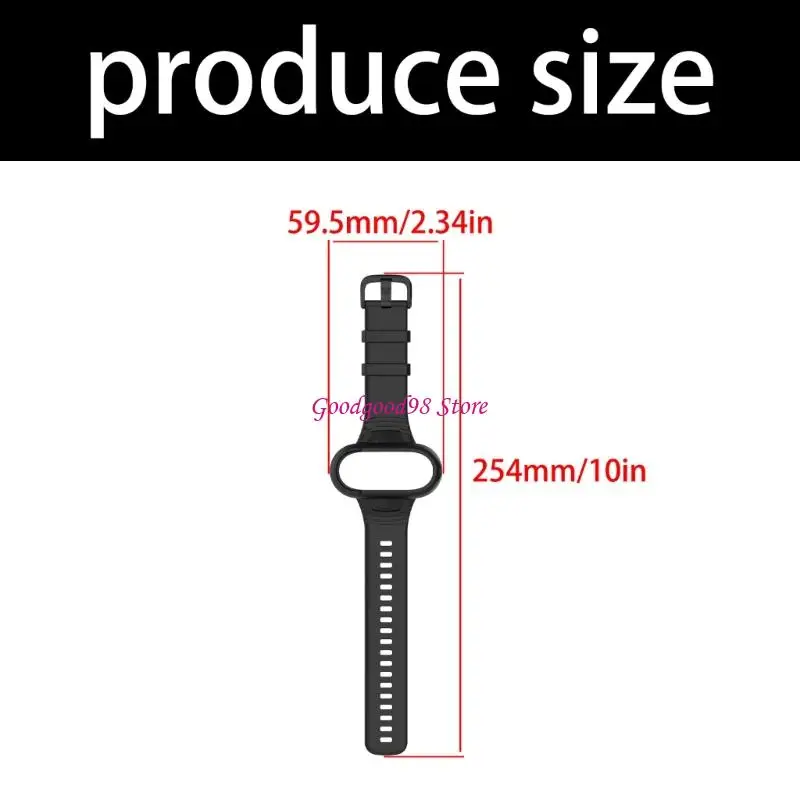 Silicone Hand Wrist Band Strap For GO 3S/GO 2 Camera Mount Sleeve Adjustable 