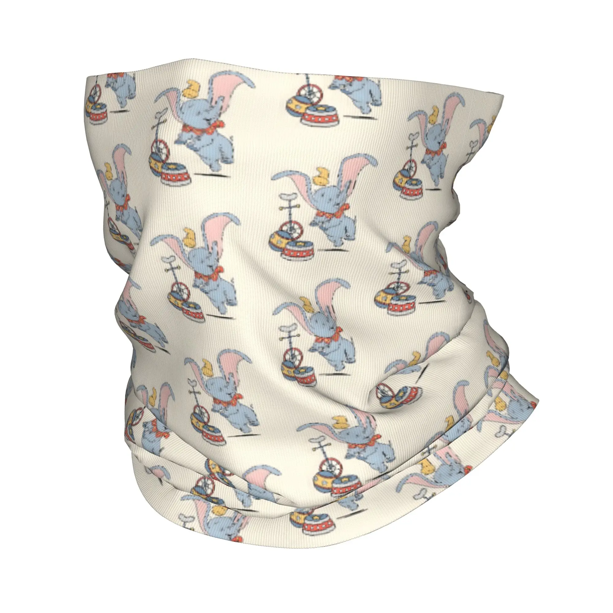 

Custom D-Dumbos Big Ears Bandana Neck Warmer Women Men Winter Ski Tube Scarf Gaiter Movie Face Cover