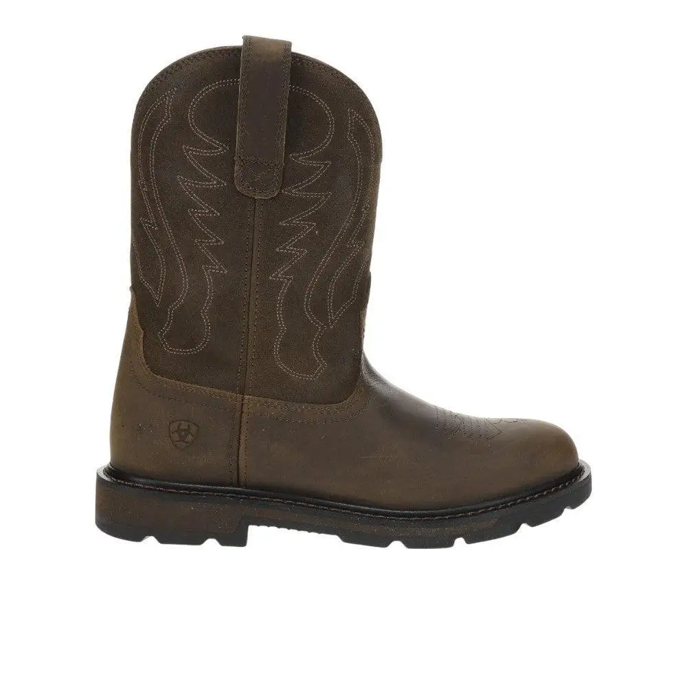 Ariat | Botas de trabajo eléctricas con punta suave de 10 pulgadas Groundbreaker