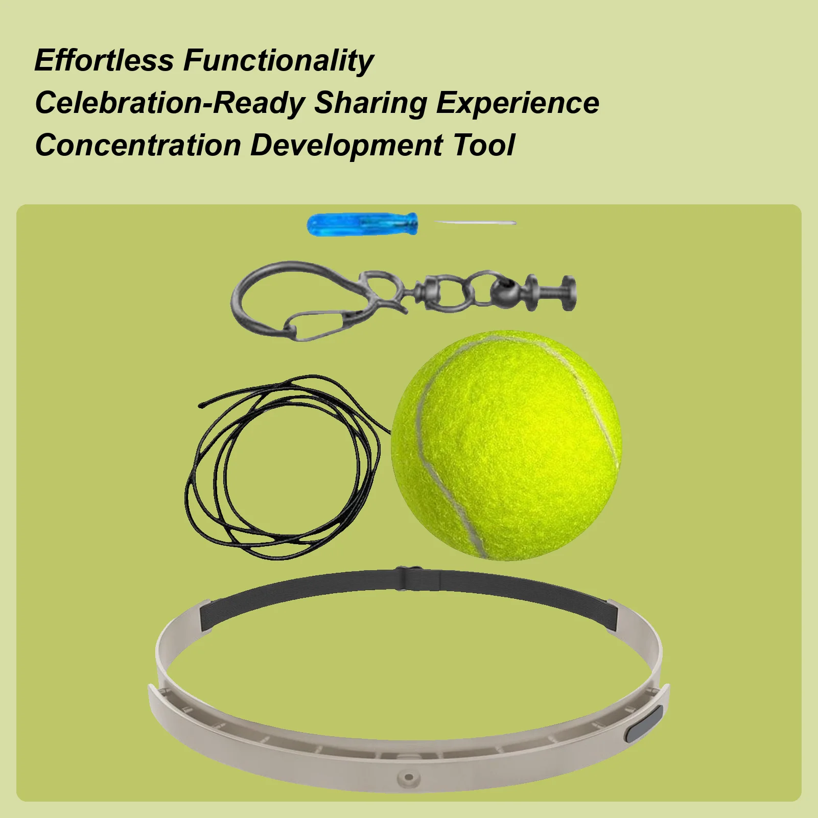 

Тренировочный рефлекторный мяч для бокса, носимое оборудование для фитнеса, тренировочный мяч для бокса, силиконовый набор повязок на голову для гостиной, спальни