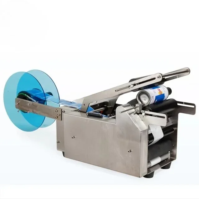 High Quality Manual Round Bottle Labeling Machine MT-50 with Foot Switch
