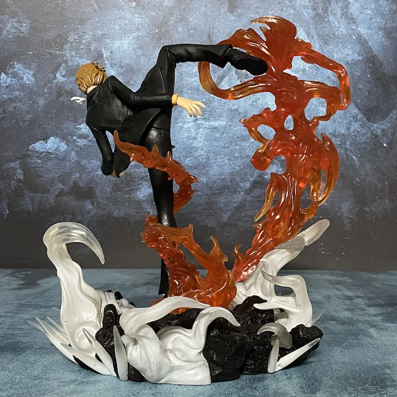 ฟิกเกอร์วันพีซ แบนได ฟิกเกอร์ยามาฮารุ ขาตั้งลมไฟ ขาเตะ ขาดำ โมเดลต่อสู้ ของตกแต่งห้อง ฟิกเกอร์แบบสุ่ม