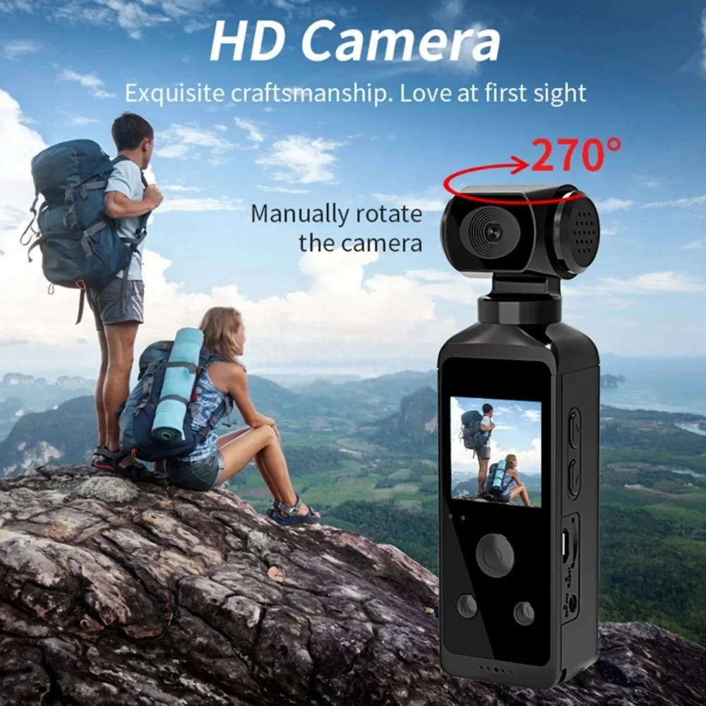 4K Mini WiFi Camcorders Submersible Helmet Sports Action Camera Security Protection Professional Outdoor Portable Video Recorder