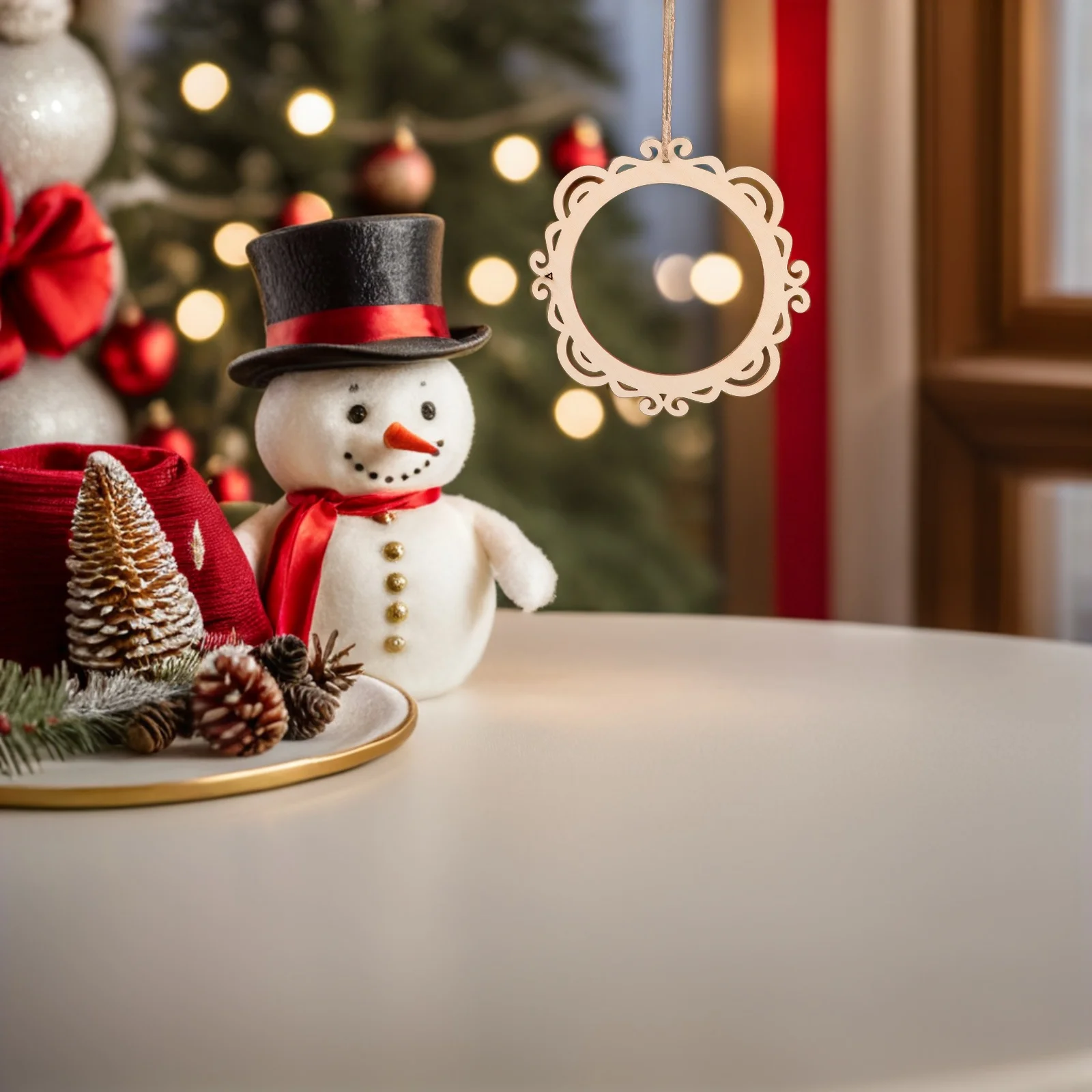 

15Pcs Vintage Unfinished Wood Picture Frames Intricate Designs for DIY Projects Rustic Wall Decor and Festive Displays