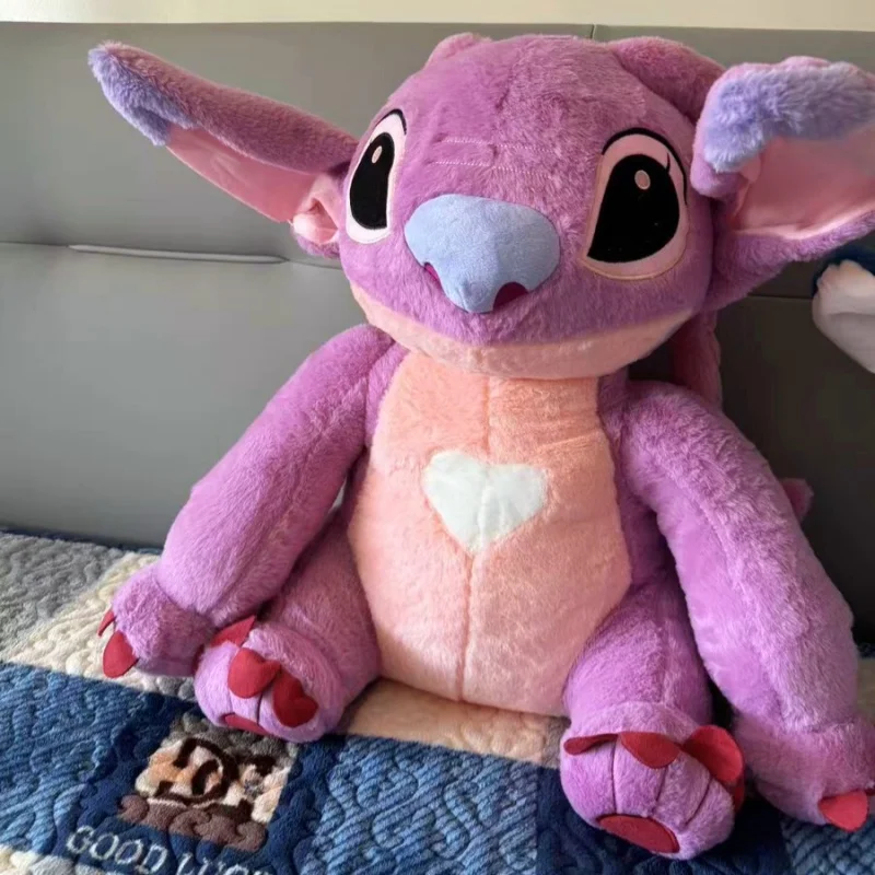 

30/45/60/80cm Disney Large Size Lilo & Stitch Stuffed Plush Toy Stitch Doll Soft Kawaii Room Decor Pillow Toys Girl Xmas Gift