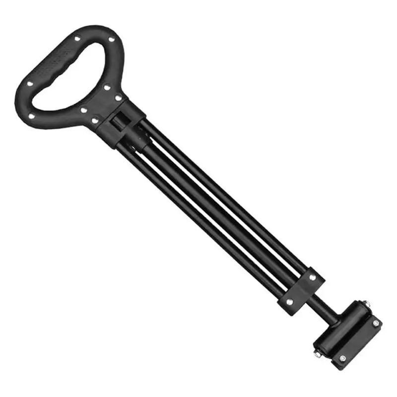 AB66-Wagon Push Handle Retractable Rod With Handle Wagon Cart Handle Replacement Part For Camping Garden
