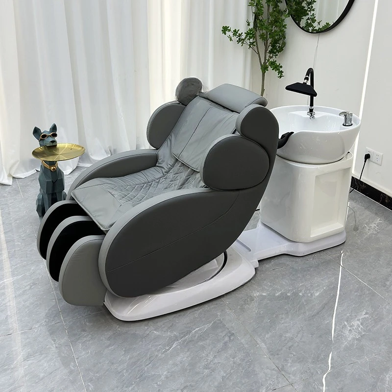 

Electric massage rotating shampoo bed multi-functional hair treatment salon care chair special flush for hair salon