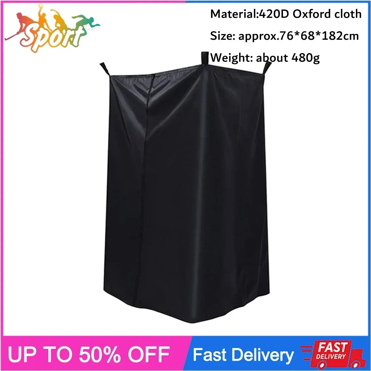 

Privacy Curtains Tent for Boats For Yachts Outdoor For Camping and Beaches 420D Oxford Cloth Easy Installation