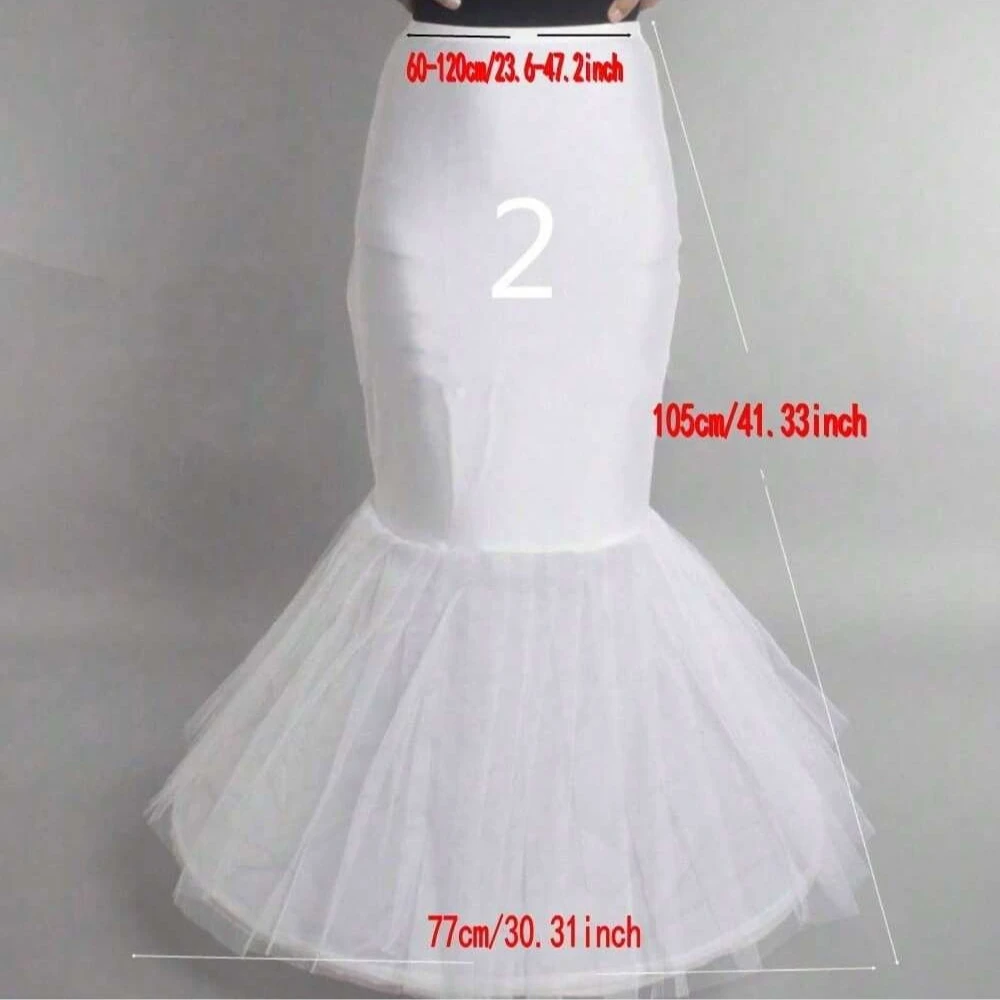 فستان الحفلة الراقصة الزفاف زلة هوب تنورة الزفاف ثوب نسائي تحتية كرينولين