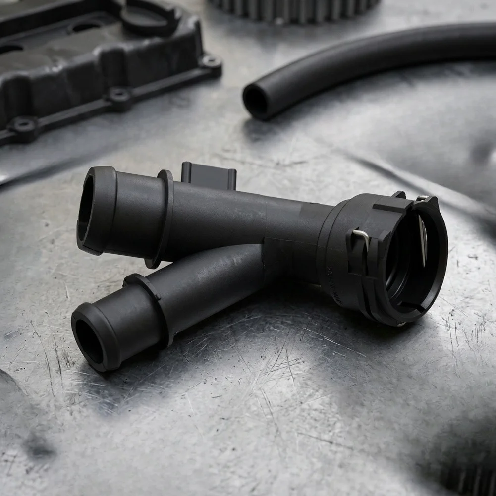 Coolant Hose Flange Replacement Part Compatible with For A1 For Golf For Jetta SportWagen 5Q0122291AL 5Q0122291DA