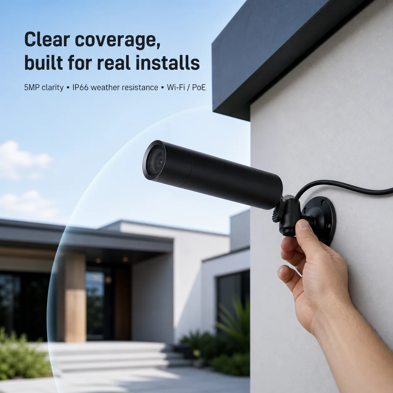 5MP Mini POE Camera 3.6mm Bull - Home Security For Windows review and price