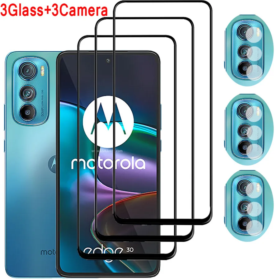 mica/lamina Motorola Moto Edge 20 Pro Glass For Moto Edge 30 Screen Protector MotorolaMoto Edge20 Edge30 accessories Moto Edge 20Pro security protection Motorola Moto Edge 30 Pro Tempered Glass Moto-Edge-20 Glass